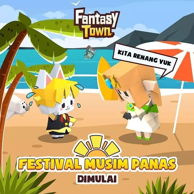 Fitur Baru Fantasy Town © 2020 brilio.net