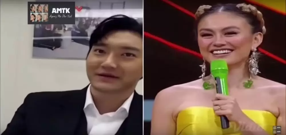 Cerita kedekatan Agnez Mo dan Siwon berbagai sumber