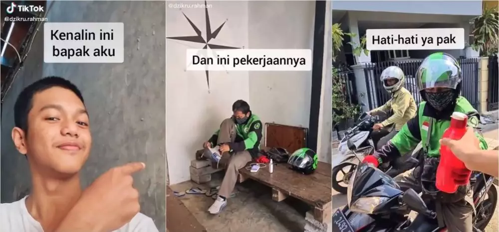 Pemuda lolos beasiswa TikTok/@dzikru.rahman