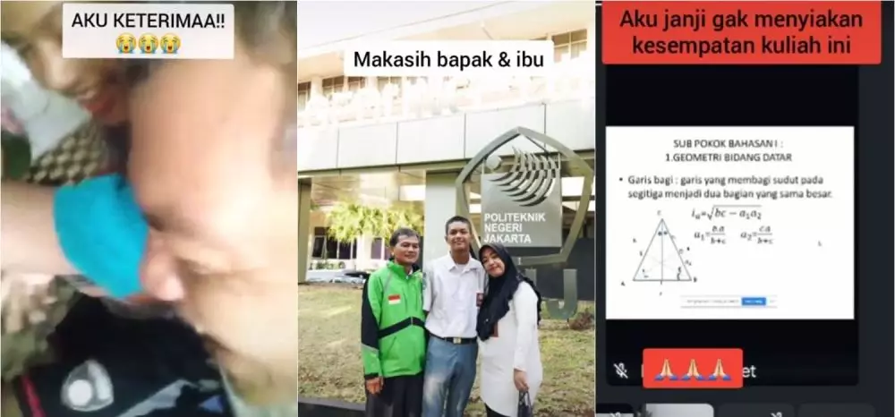 Pemuda lolos beasiswa TikTok/@dzikru.rahman