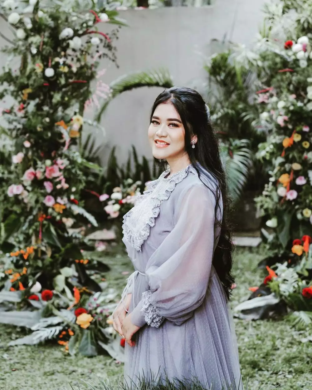 pemotretan Kahiyang Ayu senyum instagram 