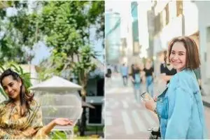 8 Momen Rossa & Nagita Slavina pemotretan dengan hanbok, memesona