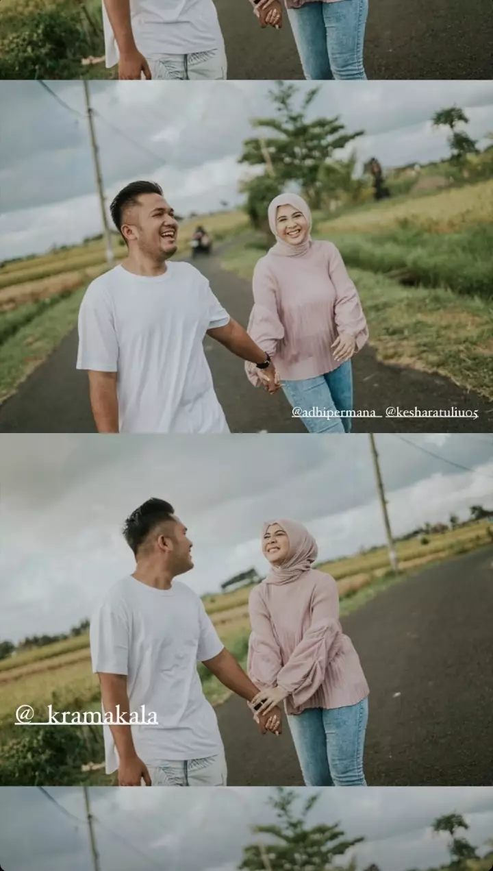 Prewedding Kesha Ratuliu © 2020 brilio.net