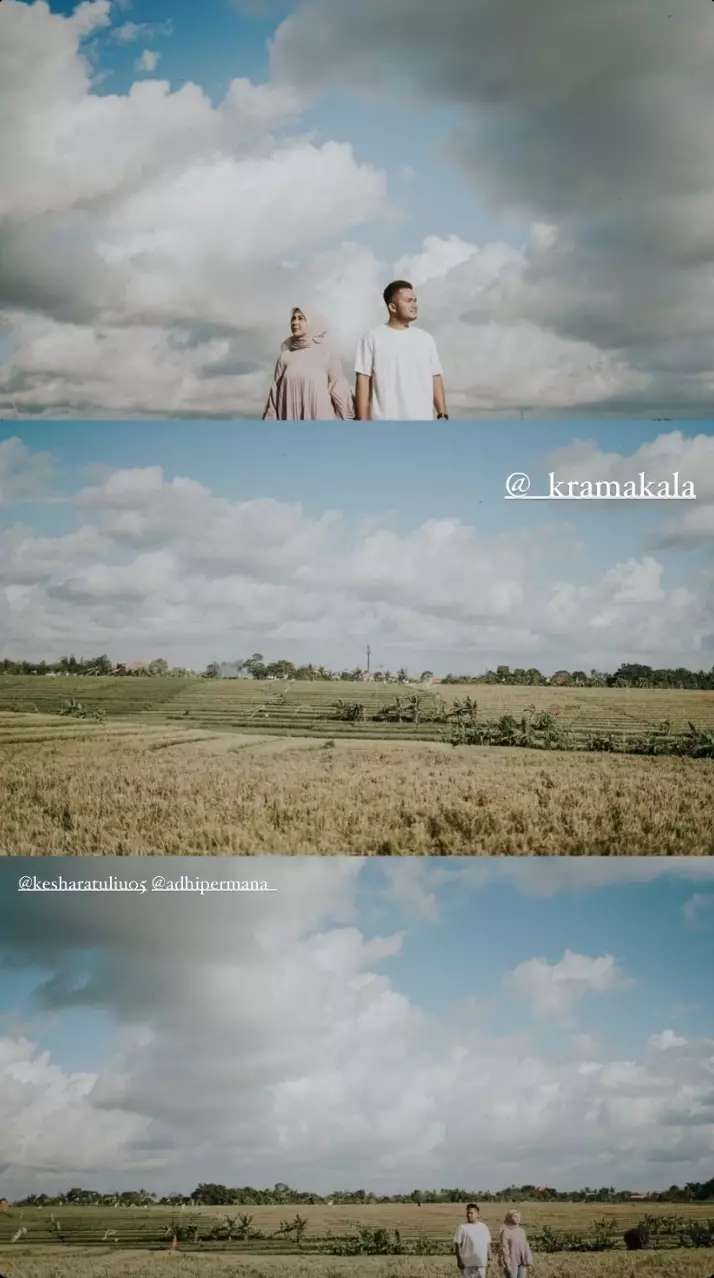 Prewedding Kesha Ratuliu © 2020 brilio.net