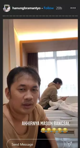 Hanung ultah ke 45 Instagram