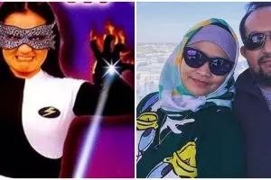 10 Potret terbaru Sindy Dewiana pemain 'Saras 008' bareng suami