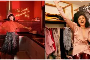 Banyak spot Instagramable, ini 10 gaya Marshanda pemotretan di rumah