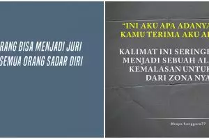 40 Kata-kata mutiara menerima kekurangan diri sendiri