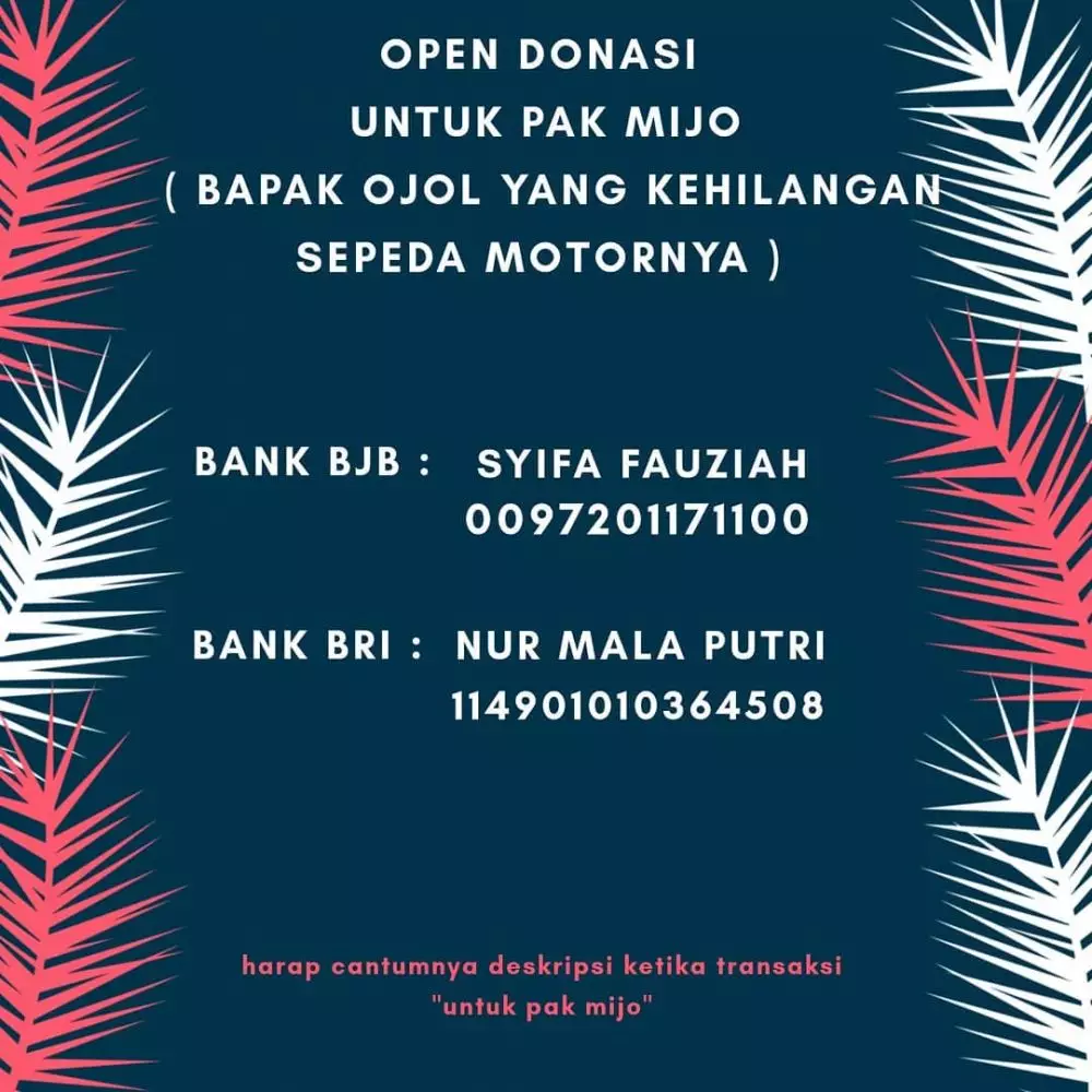 Driver ojol kehilangan motor Berbagai sumber Driver ojol kehilangan motor Berbagai sumber