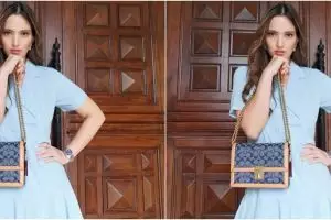 Main paragliding, tato di punggung Nia Ramadhani jadi sorotan