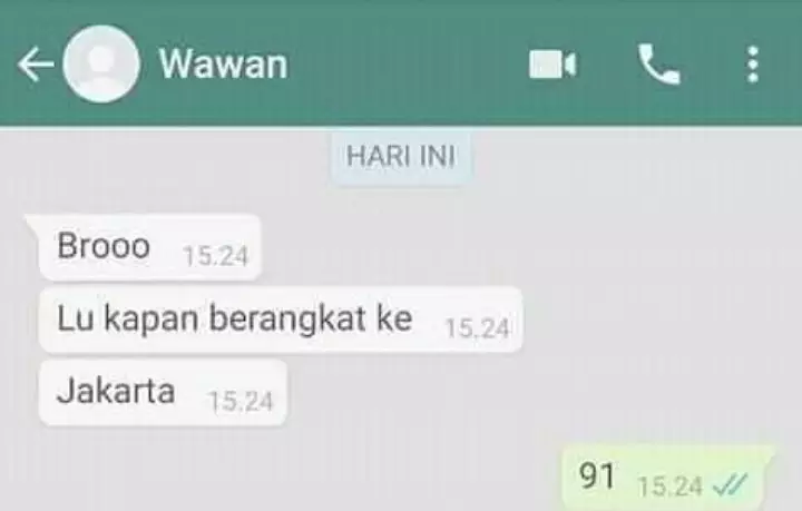 pertanyaan teman di WA Twitter