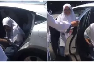 Viral video satu mobil diisi 13 orang, bikin tepuk jidat