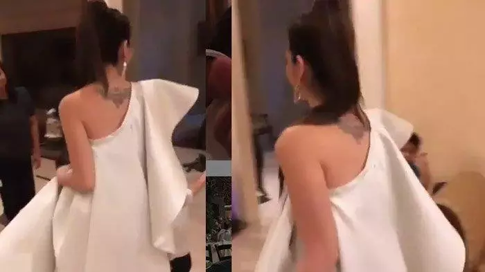 Momen Nia Ramadhani tak sengaja pamer tato Instagram