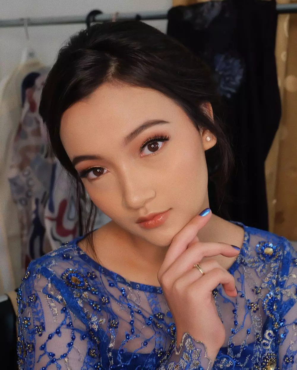 Potret Megan Domani saat bermakeup tebal © 2020 brilio.net Potret Megan Domani saat bermakeup tebal © 2020 brilio.net