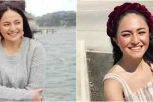 7 Gaya pemotretan Marshanda di dapur, dibilang mirip Suzanna