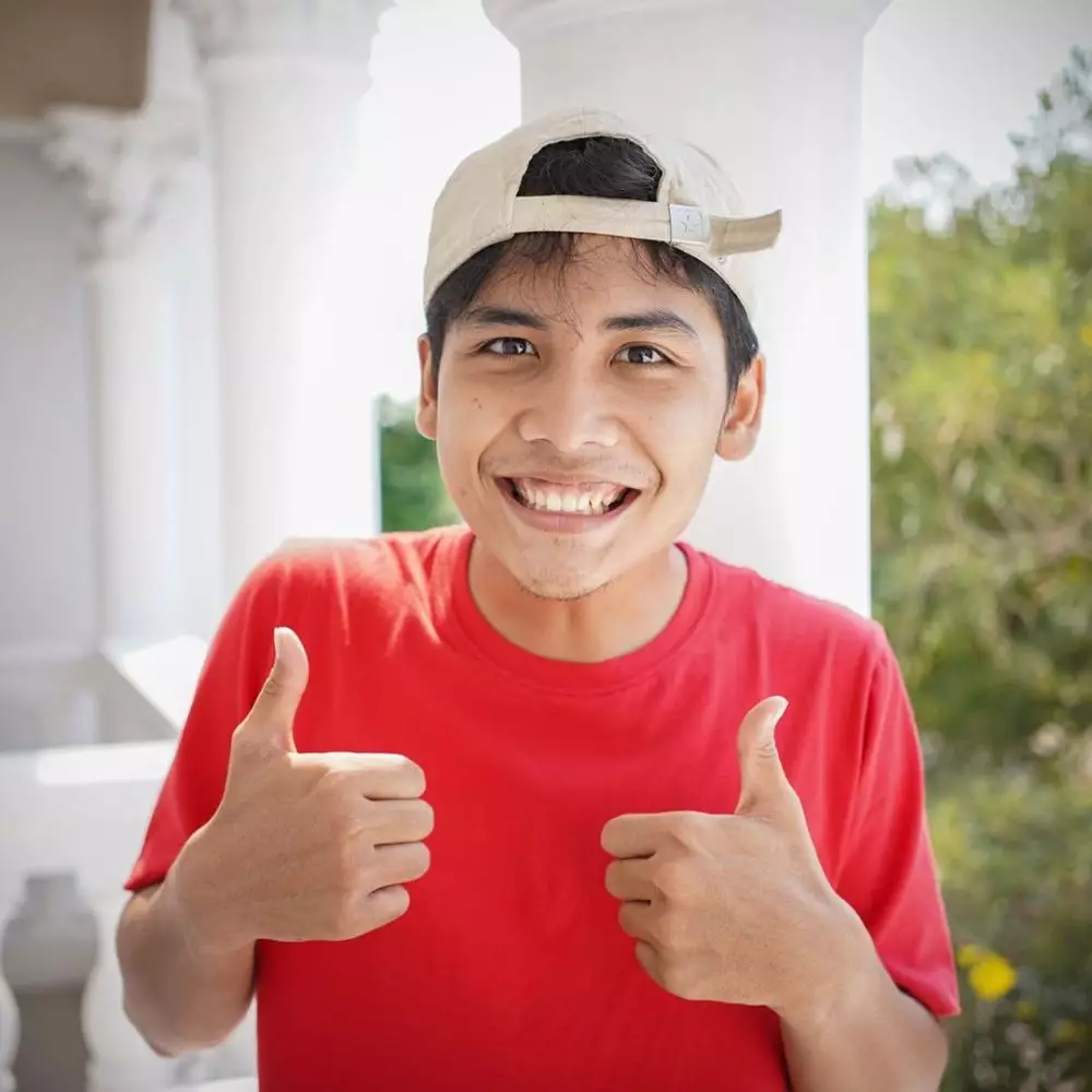 komika saat masih SMA © 2020 brilio.net