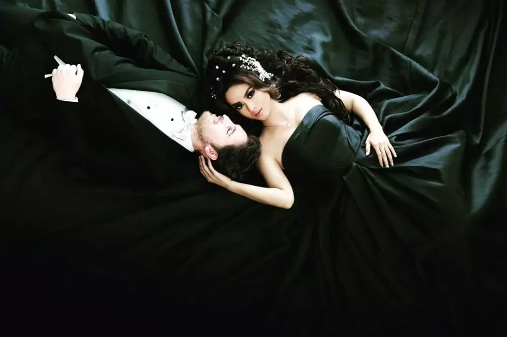 Anastasia Novie dan suami bulenya Instagram