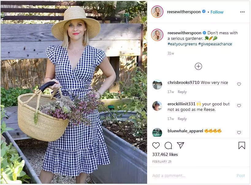 seleb Hollywood saat berkebun © 2020 brilio.net