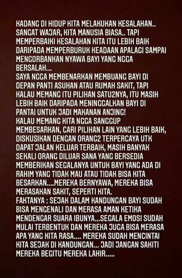 cerita Nana Mirdad menemukan bayi © 2020 brilio.net