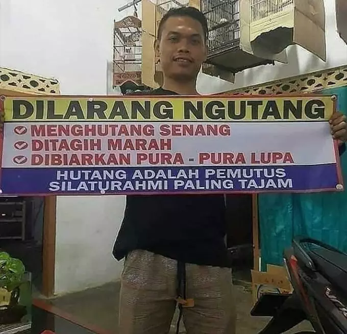 spanduk di perumahan lucu Twitter spanduk di perumahan lucu Twitter