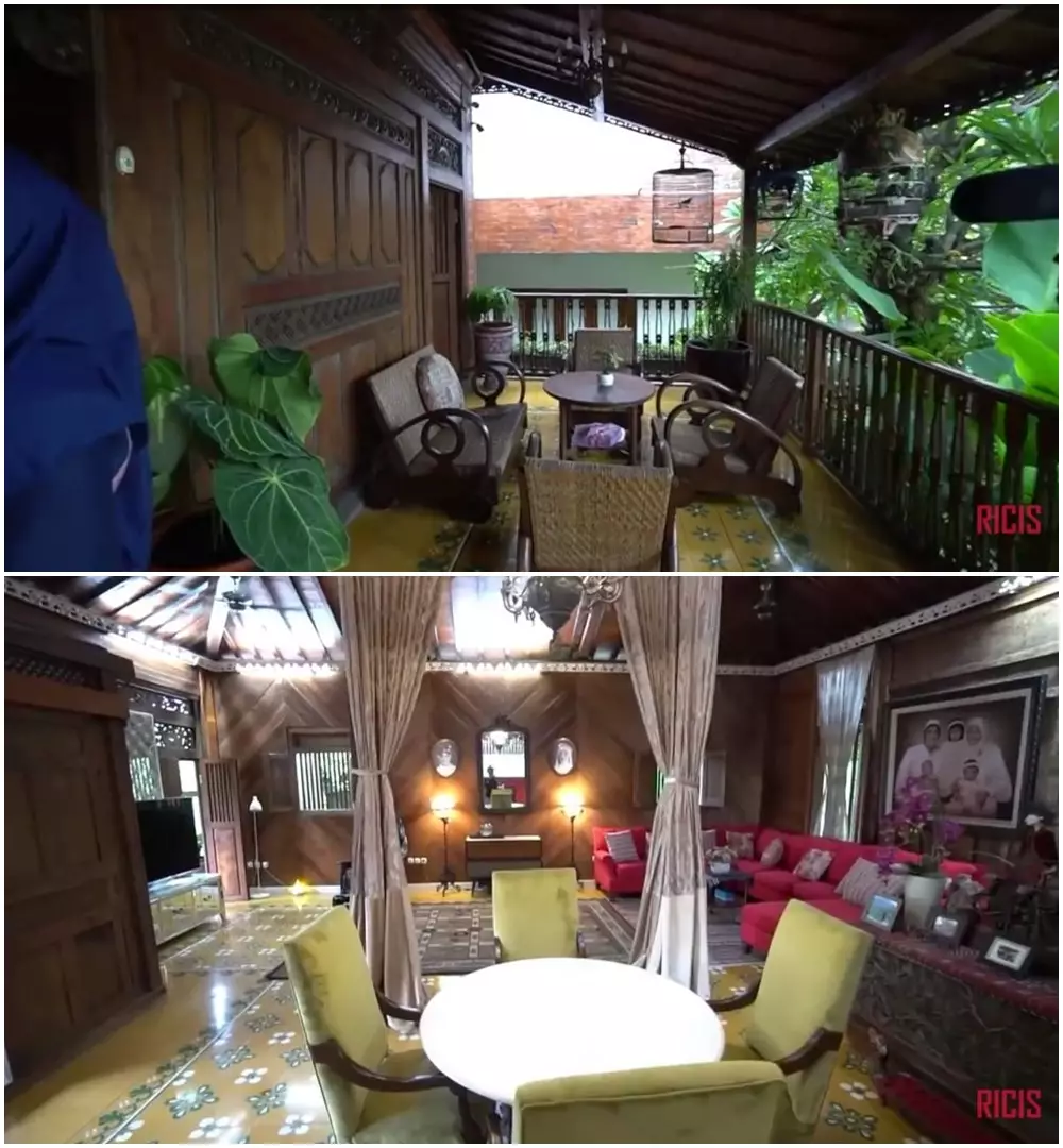 Rumah seleb gaya etnik © 2020 brilio.net