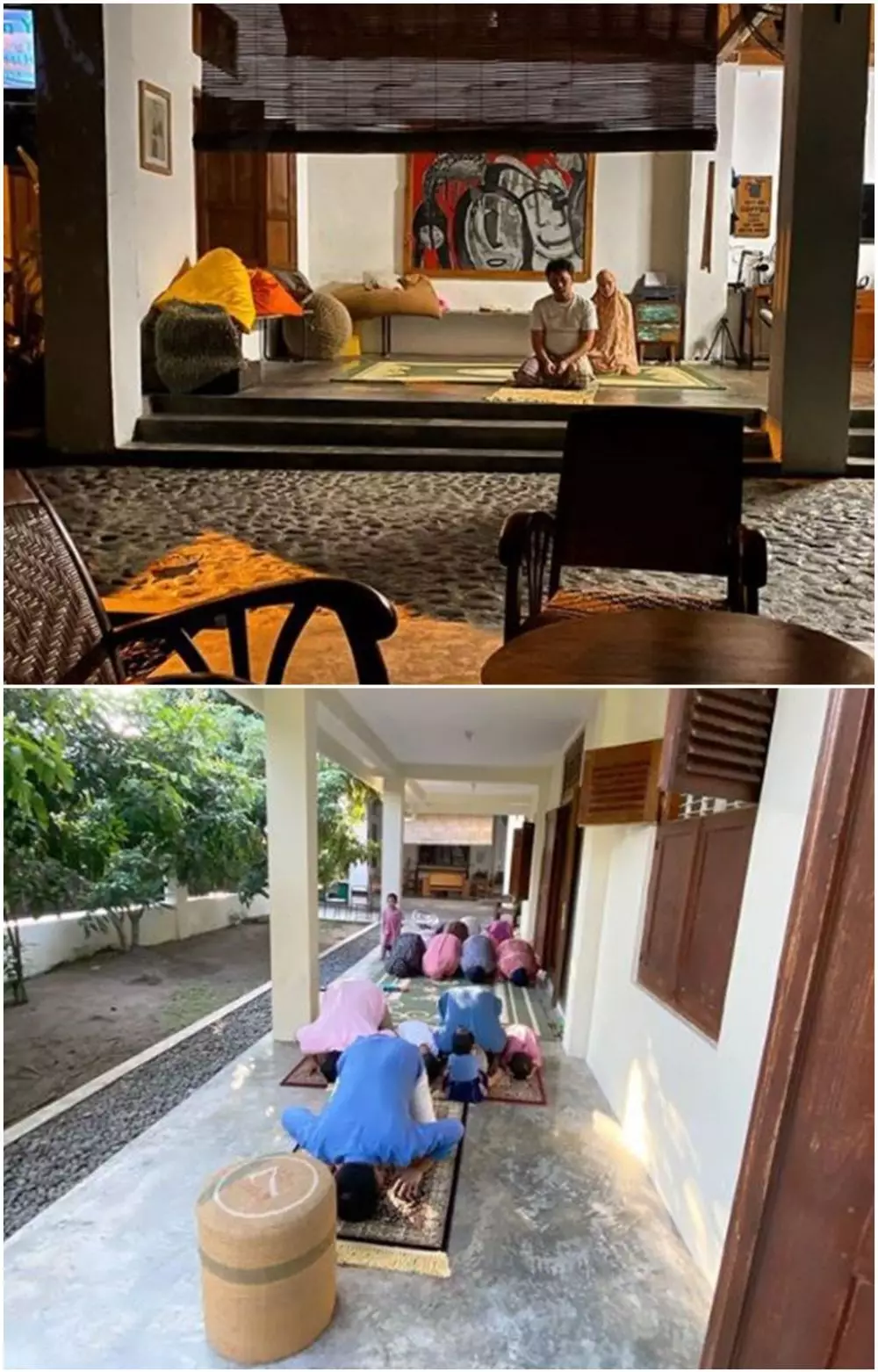 Rumah seleb gaya etnik © 2020 brilio.net