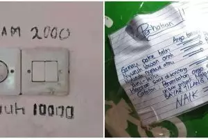 15 Tulisan lucu tarif jasa di tempat umum ini bikin geleng kepala