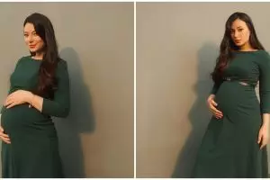 8 Potret kejutan ulang tahun Asmirandah ke-31, dapat banyak bunga