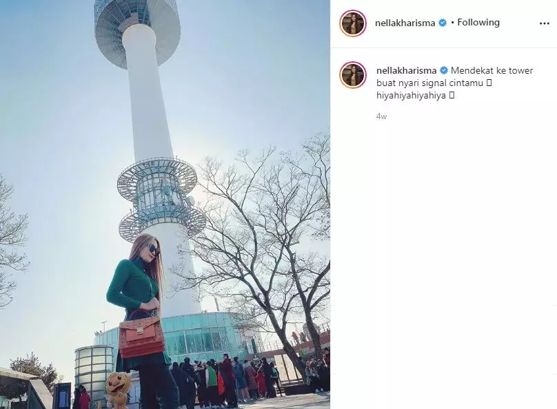 Gombalan Dory Harsa dan Nella Kharisma  Instagram