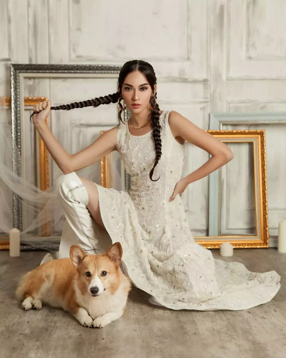 Momen pemotretan Karin Nadila © 2020 brilio.net Momen pemotretan Karin Nadila © 2020 brilio.net