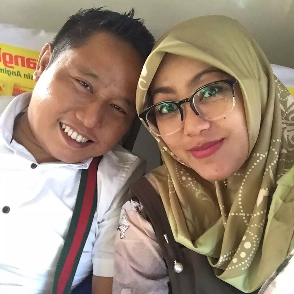 Narji dan sang istri © 2020 brilio.net