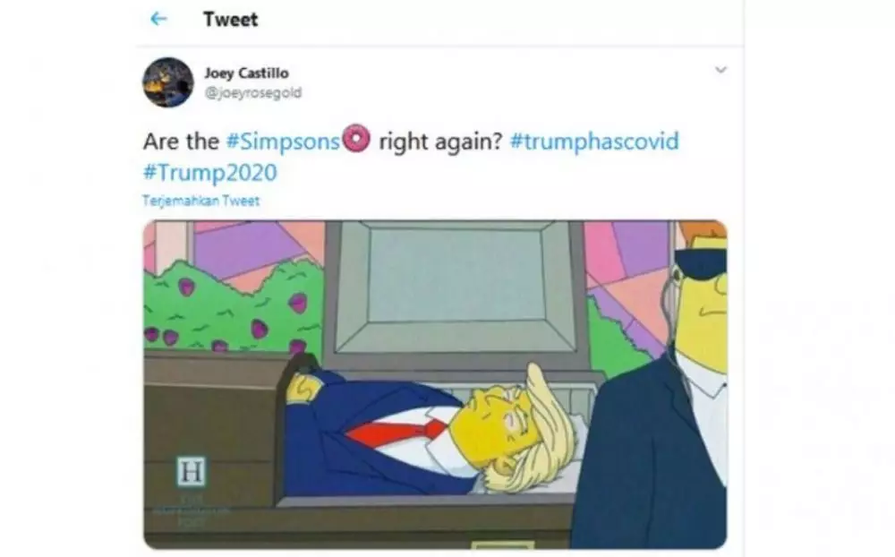 The Simpsons ramalkan kematian Donald Trump Berbagai Sumber
