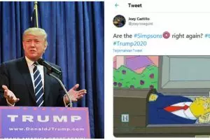 Ramai The Simpsons ramalkan kematian Donald Trump, begini faktanya