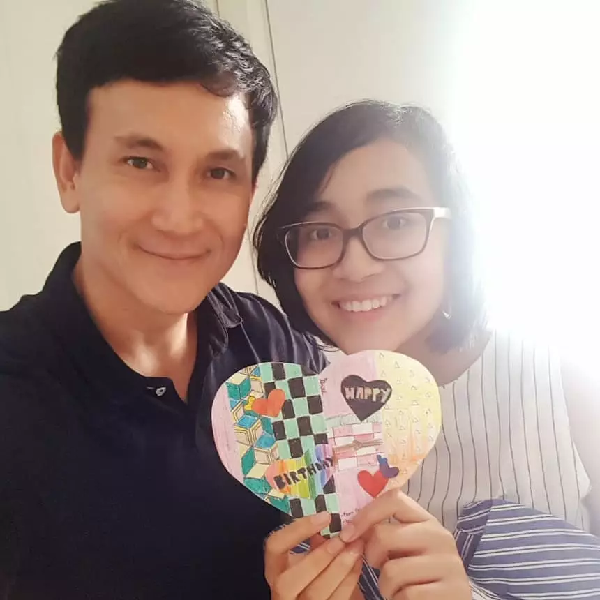 Marcelino dan putrinya Instagram