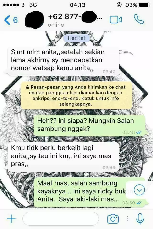 Chat salah sambung di WA berbagai sumber Chat salah sambung di WA berbagai sumber