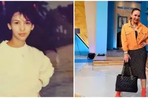 10 Potret lawas Kiki Fatmala, bukti cantik sedari dulu