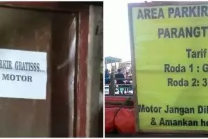 20 Pengumuman absurd tempat parkir ini bikin mikir keras