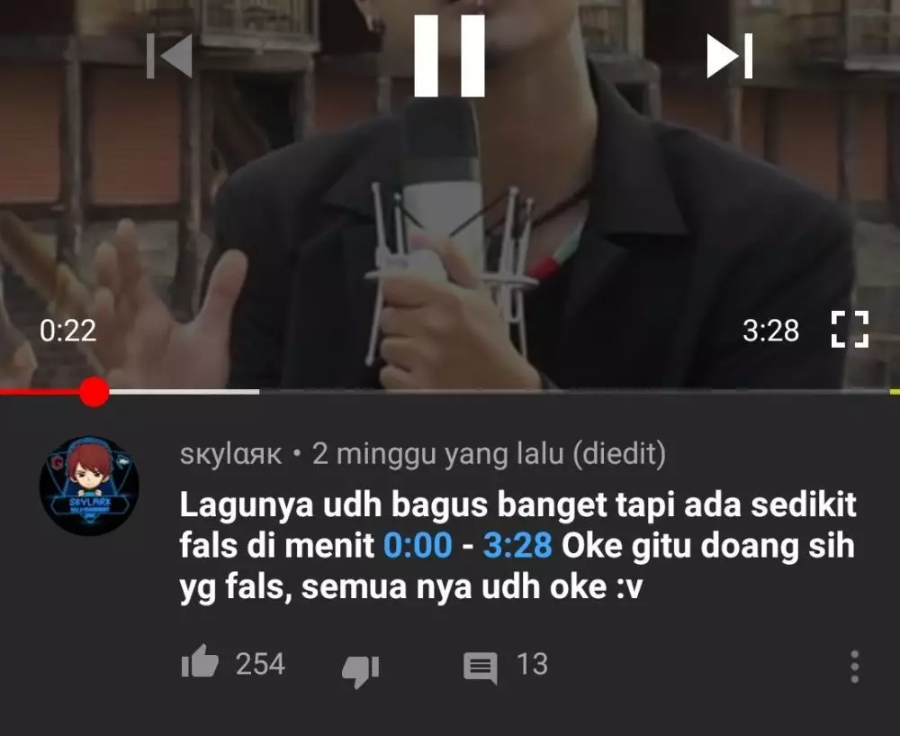 Komentar di video musik YouTube berbagai sumber Komentar di video musik YouTube berbagai sumber