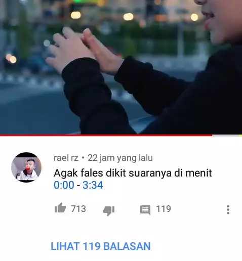Komentar di video musik YouTube berbagai sumber Komentar di video musik YouTube berbagai sumber