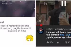 10 Komentar lucu saat nonton video musik di YouTube, bikin nyengir