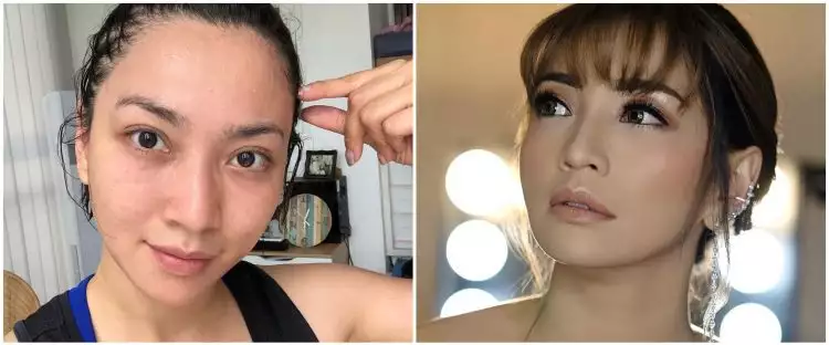 Pesona 10 presenter tanpa vs pakai makeup, bukti cantik natural