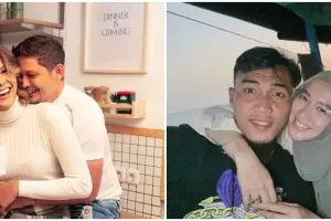 Potret romantis 8 seleb cantik dan suami pesepak bolanya