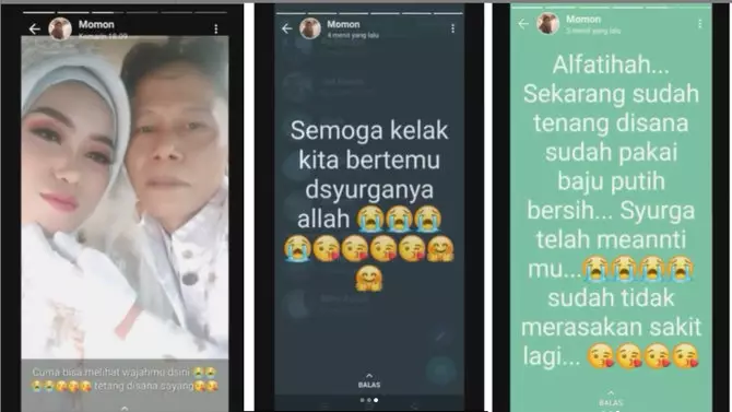 menikah satu hari lalu berduka Berbagai sumber