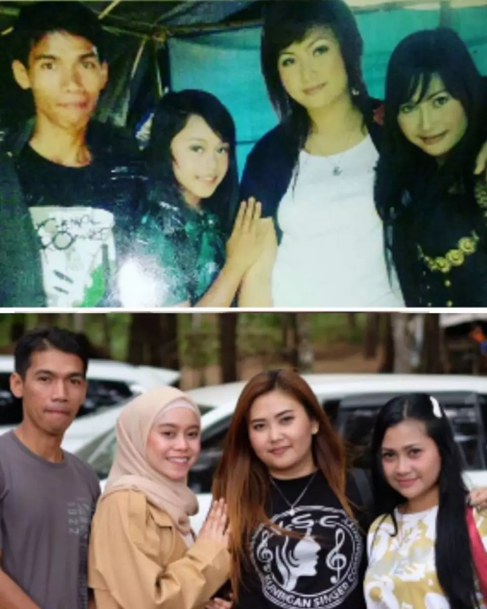 Potret lawas pedangdut saat SMP berbagai sumber