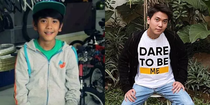 masa kecil pemain Dilan Instagram