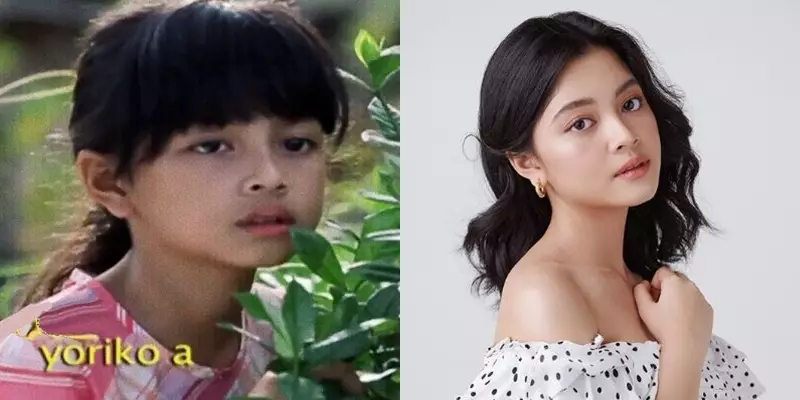 masa kecil pemain Dilan Instagram