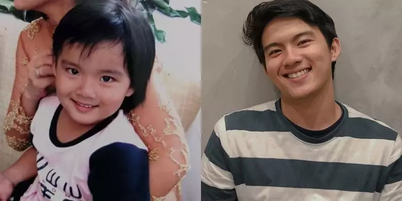 masa kecil pemain Dilan Instagram