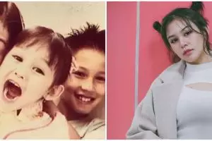 Potret masa kecil 8 pemain film Dilan 1990, Vanesha Prescilla gemas