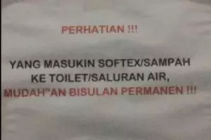 17 Peringatan di kos cewek ini malah bikin yang baca geli
