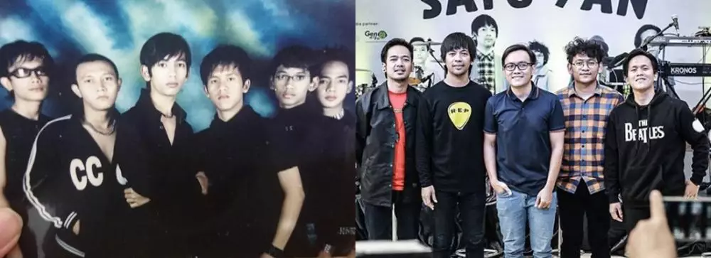 band era 2000-an awal vs kini Instagram
